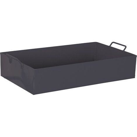 VARIOfit Abnehmbare Wanne für Tischwagen 985x585mm RAL 7016 Anthrazitgrau
