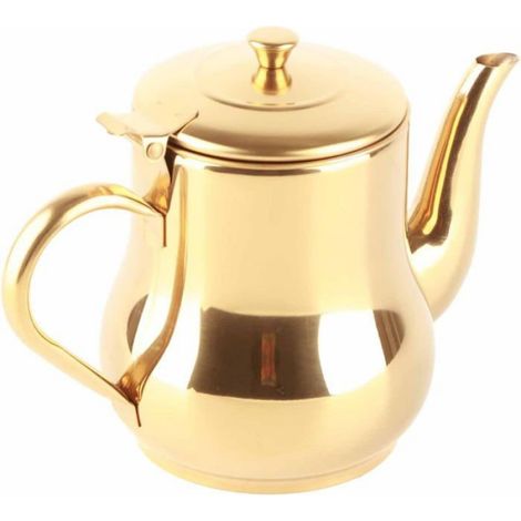 Théière - - Acier inoxydable - 500 ml - Or - Durable (1/3)