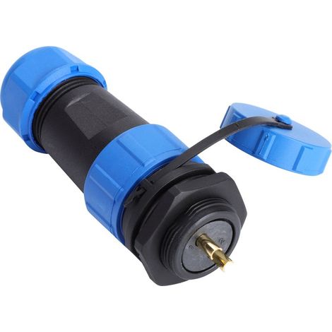 IP68 SP21 2-poliger (2-poliger) wasserdichter Kunststoff-Luftfahrtstecker (1/4)