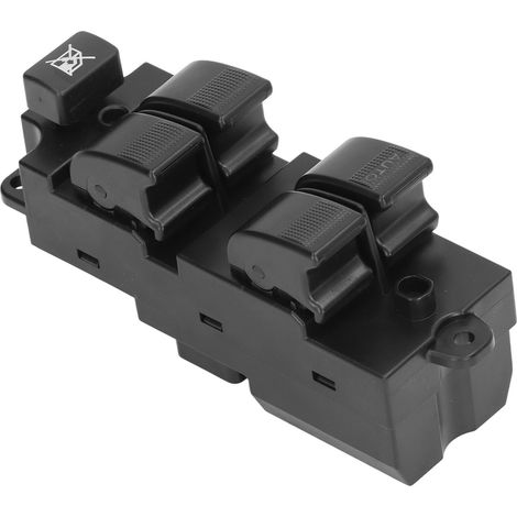 Interrupteur de lève-vitre électrique avant gauche AB39 14540 BB de remplacement pour FORD RANGER PX T6 4 portes, noir (1/5)