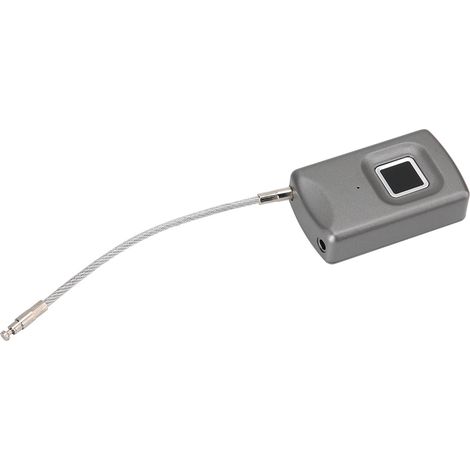 Cadenas intelligent sans clé, étanche, rechargeable par USB et empreinte digitale, pour valise, armoire ou vélo