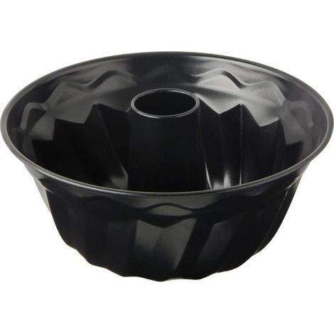 Dr. Oetker Tradition Teglia per Ciambelle, Acciaio, Nero, 22 cm (1/4)