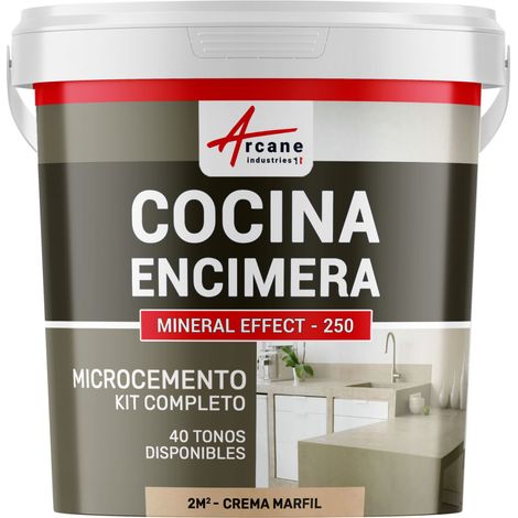 Microcemento cocina: para encimera y suelo de la cocina