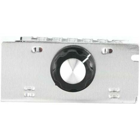 Regulador de intensidad de motor de 220 V, regulador de voltaje de CA de 4000 W, regulador de velocidad de motor eléctrico, rango de voltaje ajustable de 10 V a 220 V, tamaño aproximado: 85 x 55 x 38  (1/4)