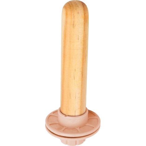 Perchoir en bois rose pour cage à oiseaux, jouet à mâcher pour perroquets, calopsittes, inséparables et perruches ondulées. (1/5)