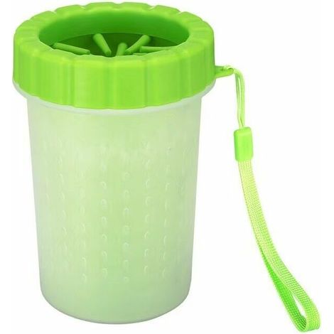 Nettoyant pour Pattes de Chien Tasse de Nettoyage de Patte de Chien Nettoyant Portable pour Pattes d'animaux Brosse de Nettoyage pour Animaux (1/5)