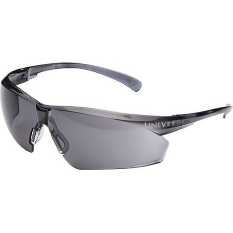 Schutzbrille 505U EN 166,EN 170 Bügel grau,Scheibe getönt PC UNIVET (1/2)