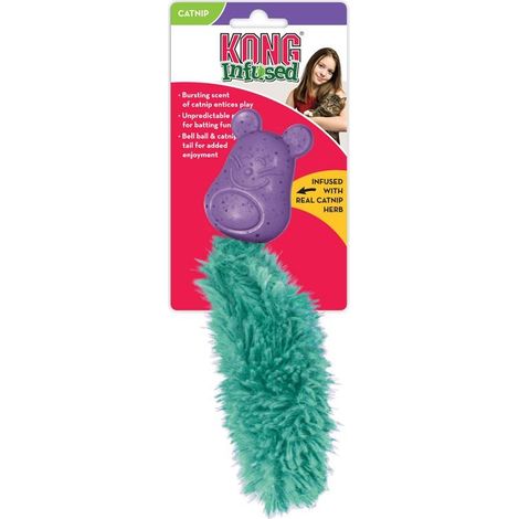 Mouse bobble infuso di Kong Cat