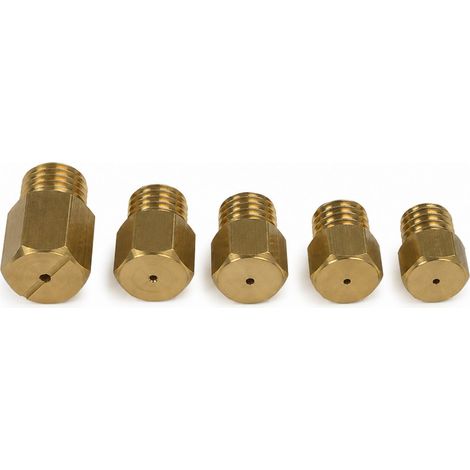 Juego de inyectores de gas natural para cocina y placa de cocción, 6 mm (1/2)