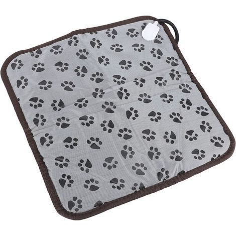 Coussin chauffant pour animaux de compagnie, résistant à la mastication, couverture chauffante électrique pour chien et chat, température réglable, chauffage pour maison, prise ue, 220V (1/5)