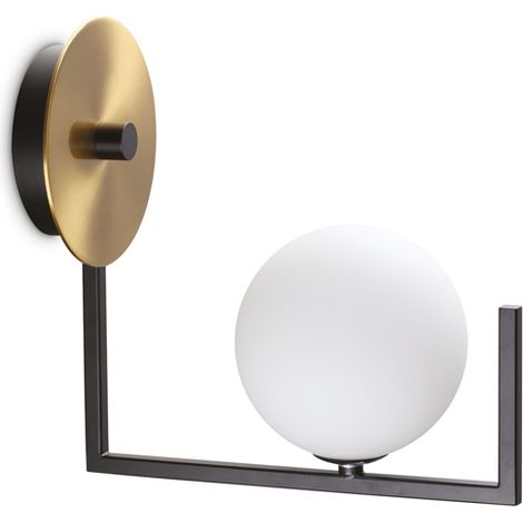 Applique Industrial-Minimal Birds Metallo Nero 1 Luce G9 3W 3000K Luce Calda (1/3)