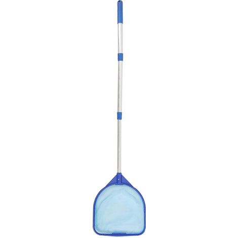 Épuisette de nettoyage pour bassin, épuisette multifonctionnelle pour feuilles de bassin, épuisette rétractable pour le nettoyage de piscine (1/5)
