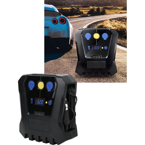 Gonfleur de pneus numérique Michelin 4398M/12266 avec pression préréglée - Gonfleur de pneus portable pour voiture (1/5)