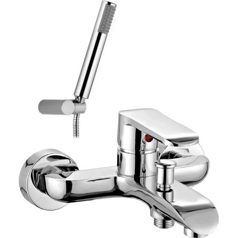Miscelatore vasca con doccino e duplex serie Dalila (1/2)