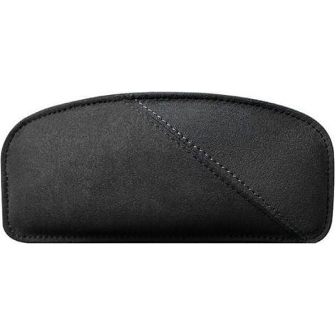 Genouillère de voiture en cuir souple, coussin de soutien pour soulager la douleur du genou (noir, 18 x 8,4 cm) Odipie (1/5)