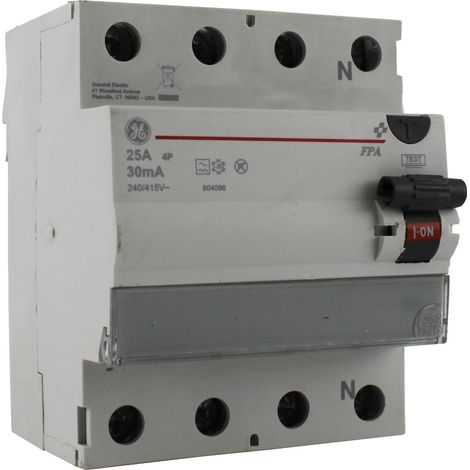 Differenziale puro 0,03A 4 moduli classe A  25A Ge power