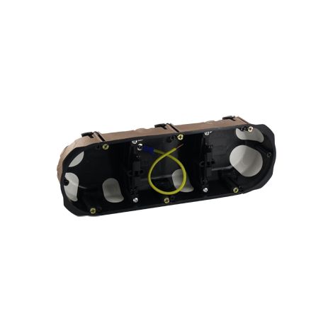 Boîter d'appareillage NO AIR faradisé Triple 71 - Ø 67 X 40 mm