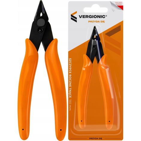 Tronchesi laterali Vergionic da 130 mm per circuiti stampati, in acciaio al carbonio. (1/5)