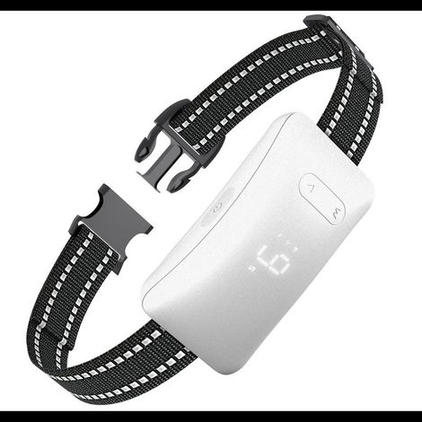 collier anti aboiement chien : Dispositif d'éducation intelligent à activation vocale — Nouveau modèle de collier anti-aboiement pour chiens (1/5)