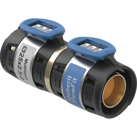 Geberit FlowFit Übergang auf Fremdsystem, DN 12, 16mm, Siliziumbronze, Bronze, 620704001 (1/4)
