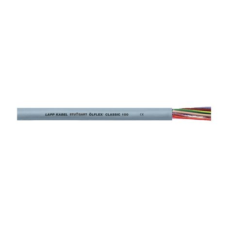 LAPP ÖLFLEX® CLASSIC 100 Câble de commande 4 x 1 mm² gris 00100434 Marchandise vendue au mètre X79188
