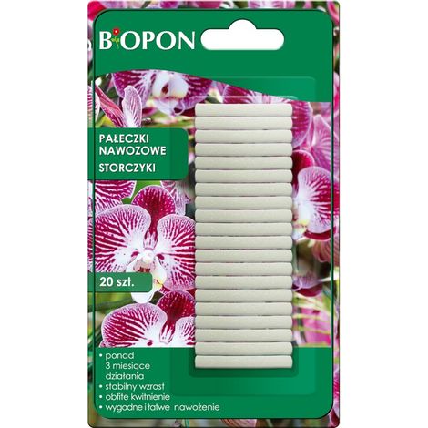 Fertilizzante - stick di fertilizzante PER orchidee 20 pezzi - BR BIO-2098