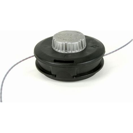 Oregon – Tête Débroussailleuse Universelle 130 mm – Compatible Débroussailleuses  33 cc – Bouton Aluminium, Œillet Laiton (1/5)