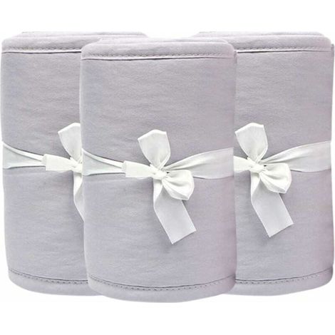 Set of 3 baby cot bumper protectors - For children's beds