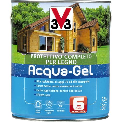 Protettivo Completo Legno Acqua Gel Incolore 2,5 l