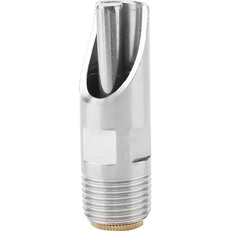Lot de 5 abreuvoirs automatiques à tétine en acier inoxydable pour cochons, avec bouchon en cuivre et bec de canard (1/5)