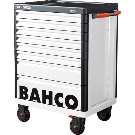 Bahco Premium Werkstattwagen mit 8 Schubladen, weiß (1/3)