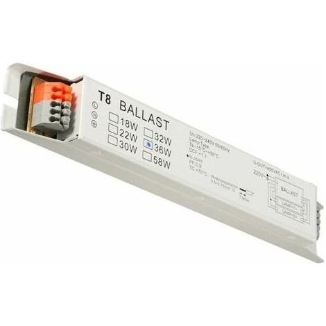 Ballast électronique T8 2x36W Tension largeur fluorescente start start énergétique de sauvegarde ballast lampe de la lampe (1/5)
