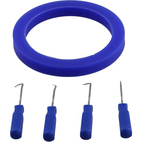 Joint de groupe pour machine à café E61, joint en silicone avec outils de remplacement (1/5)
