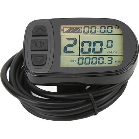 Compteur LCD5 pour Vélo Électrique 72V avec Connecteur SM - Affichage de Conversion Vélo