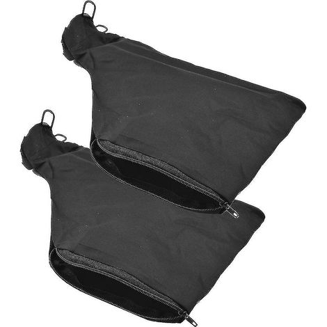 Sac collecteur de poussière noir avec fermeture éclair, compatible avec la scie à onglets modèle 255 (2 pièces) (1/5)