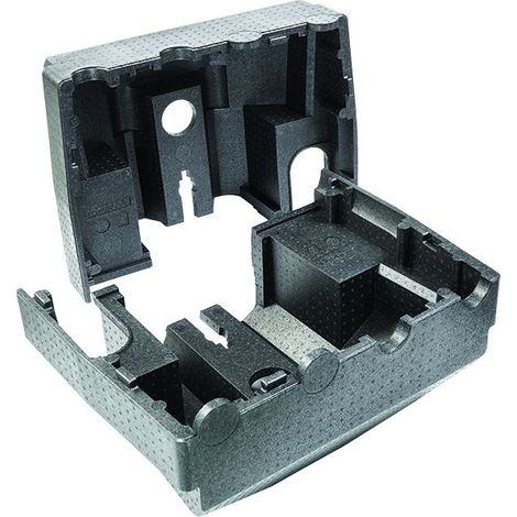Remeha Wärmedämmung Hinten, Hartschaum Halbschalen, 7685717
