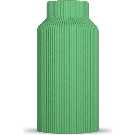 Vase Rabella - Vase décoratif moderne pour herbe de la pampa et fleurs séchées - Style scandinave pour salon - Objet design 3D en plastique (PLA) - Léger et incassable (1/5)