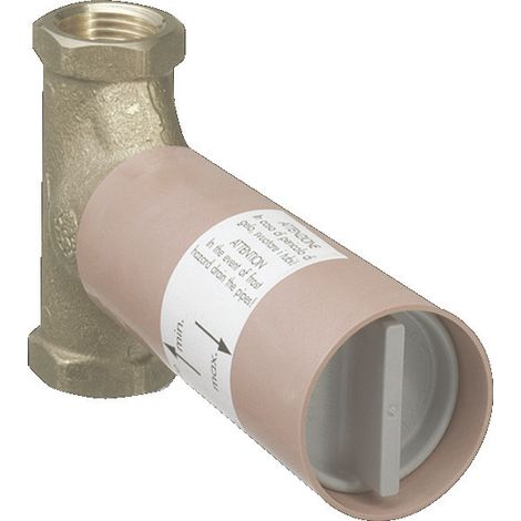 hansgrohe Grundkörper 130 l/min für Absperrventil Unterputzmodell (1/3)