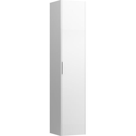 Hochschrank BASE FÜR PRO S 1650x350x336mm Scharnier links weiß matt (1/5)