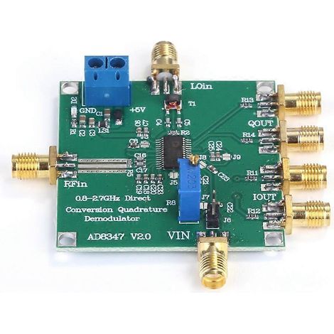 Démodulateur en quadrature large bande à conversion descendante RF AD8347 800 MHz - 2,7 GHz IQ (1/5)