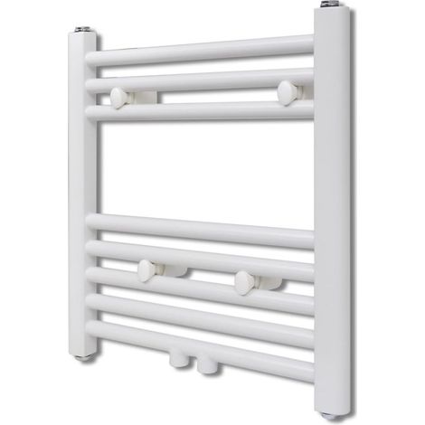 vidaXL Radiatore Centrale Portasciugamano Dritto 480 x 480 mm (1/5)