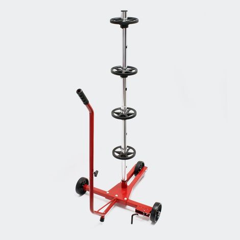 Support de Rangement Mobile pour Pneus et Jantes - Charge 100kg max