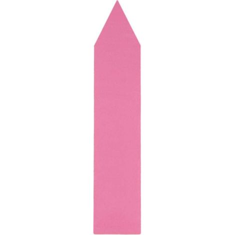 Confezione da 100 etichette rosa in plastica per semi di piante – marcatori impermeabili per vivaio e giardino