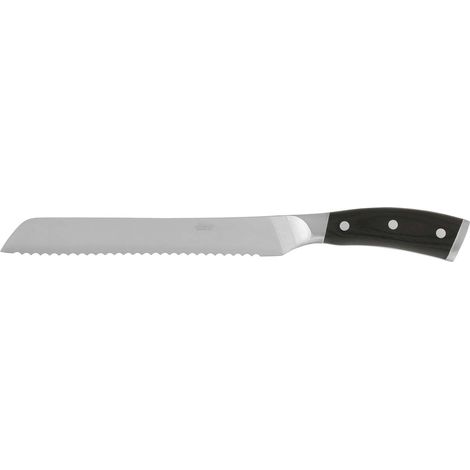 Coltello da pane 20 cm manico in legno di pakka