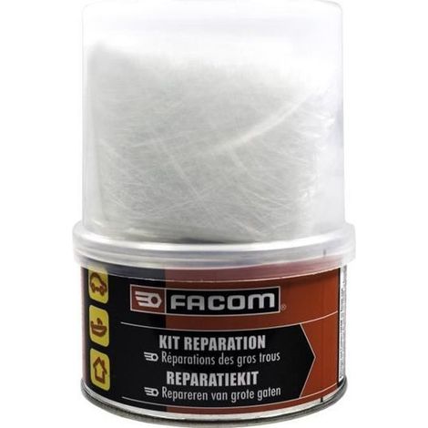 Facom – Kit réparation résine anaérobie 250 g – Réparation rapide étanche – Pour verre et matériaux composites – Résistant aux chocs (1/2)