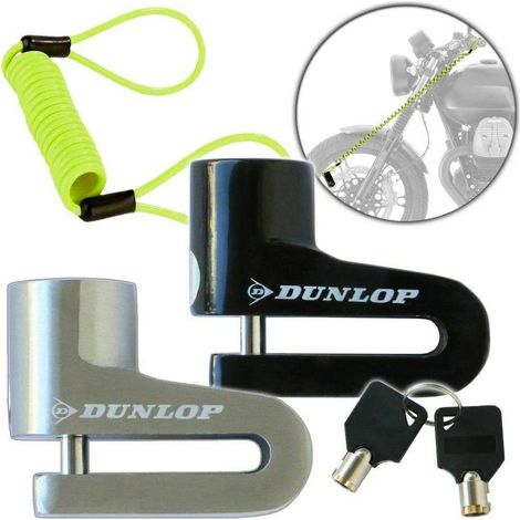 Cadenas Bloque Disque Dunlop Antivol Moto/scooter 5mm - Dunlop (1/3)