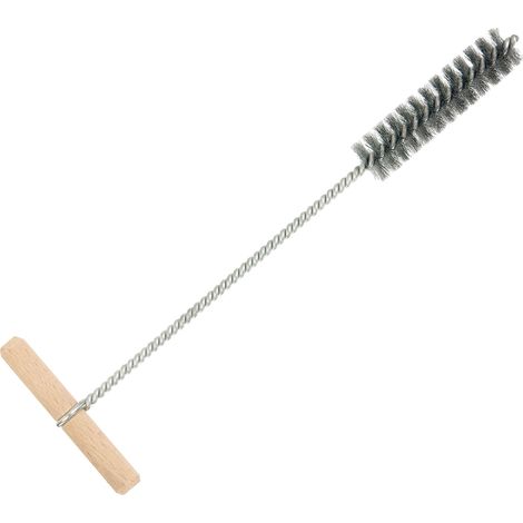 IsolBau Stahl-Ladestock mit Griff, Stahldrahtbürste, 16 mm (1/5)