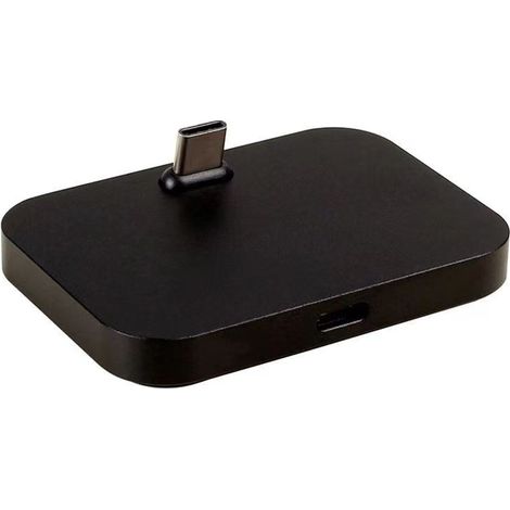 Station d'accueil USB-C pour téléphone Portable de Bureau de Type C - Noir