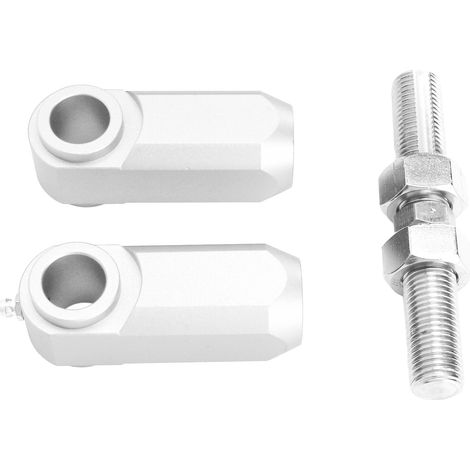 Kit d'abaissement arrière 3 pièces en alliage d'aluminium pour quad Raptor YFM350, YFM660R et YFM700 (argenté) (1/5)