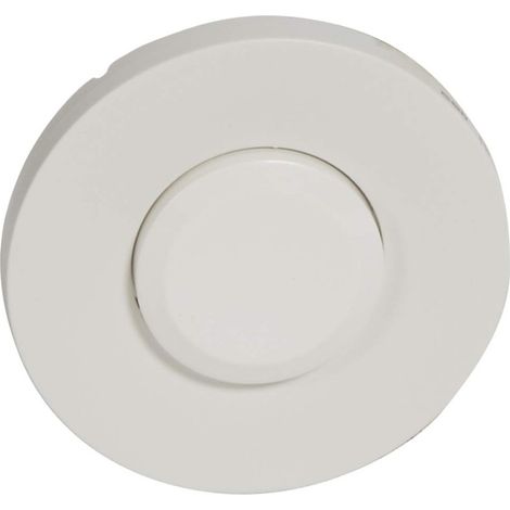 Legrand 068015 Breite Céliane-Blende für Schalter, Wechselschalter oder Drucktaster mit 5 Funktionen, weiß